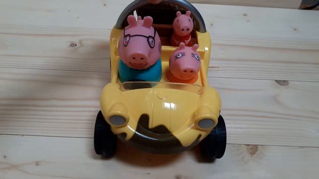 Машинка свинки Пеппы Peppa Pig car смотреть онлайн