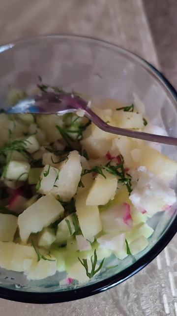 легкая окрошка на кефире смотреть онлайн