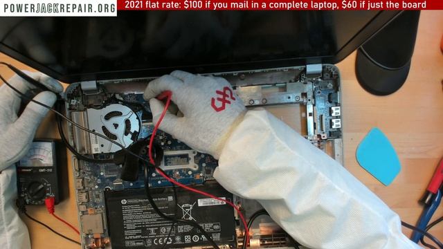 HP PROBOOK 450 G4 Laptop Disassembly Charge Port Power Jack Repair Fix Charging Connector