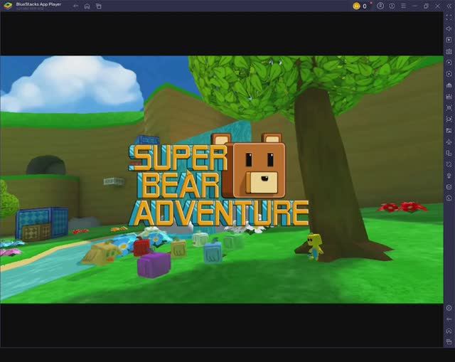 Играем в SBA ( super Bear Adventure ) #1