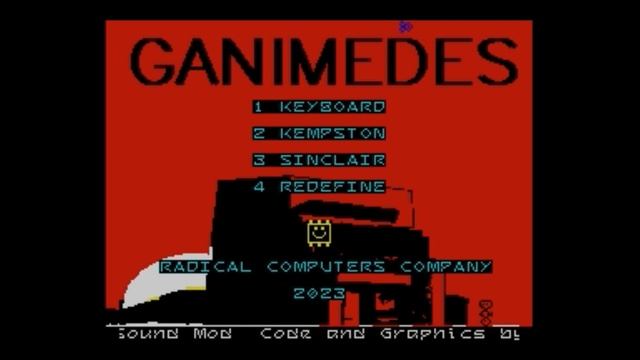 GANIMEDES 128K (2023) ZX Spectrum смотреть онлайн