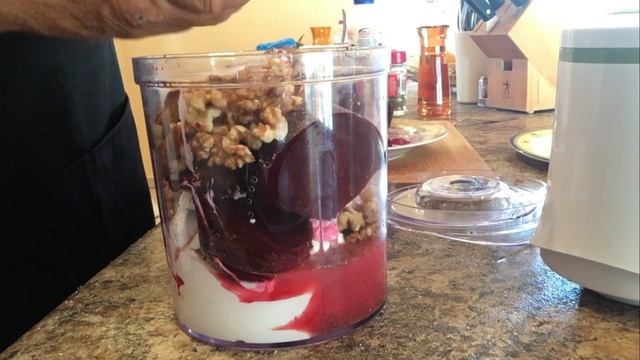 Easy Beet Salad With Greek Yogurt And Walnuts | Beet Dip Recipe | Ken's Greek Table смотреть онлайн
