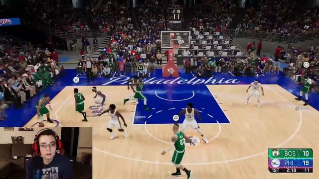 76ERS ROLL OVER ME IN SEASON OPENER | Restarted season because of James Harden trade.. смотреть онлайн