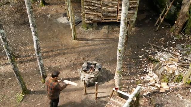 Строительство убежища для выживания, полноценное убежище смотреть онлайн