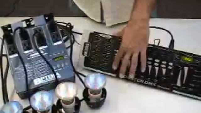 DMX Controller And DMX Dimmer Pack