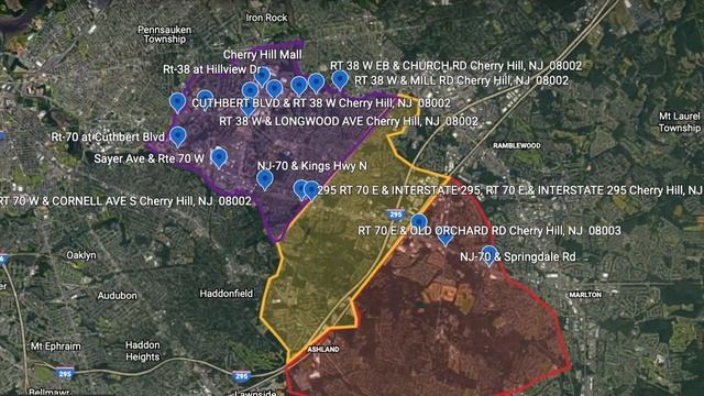 Cherry Hill Police Ticket Distribution by Zip Code and Neighborhood смотреть онлайн