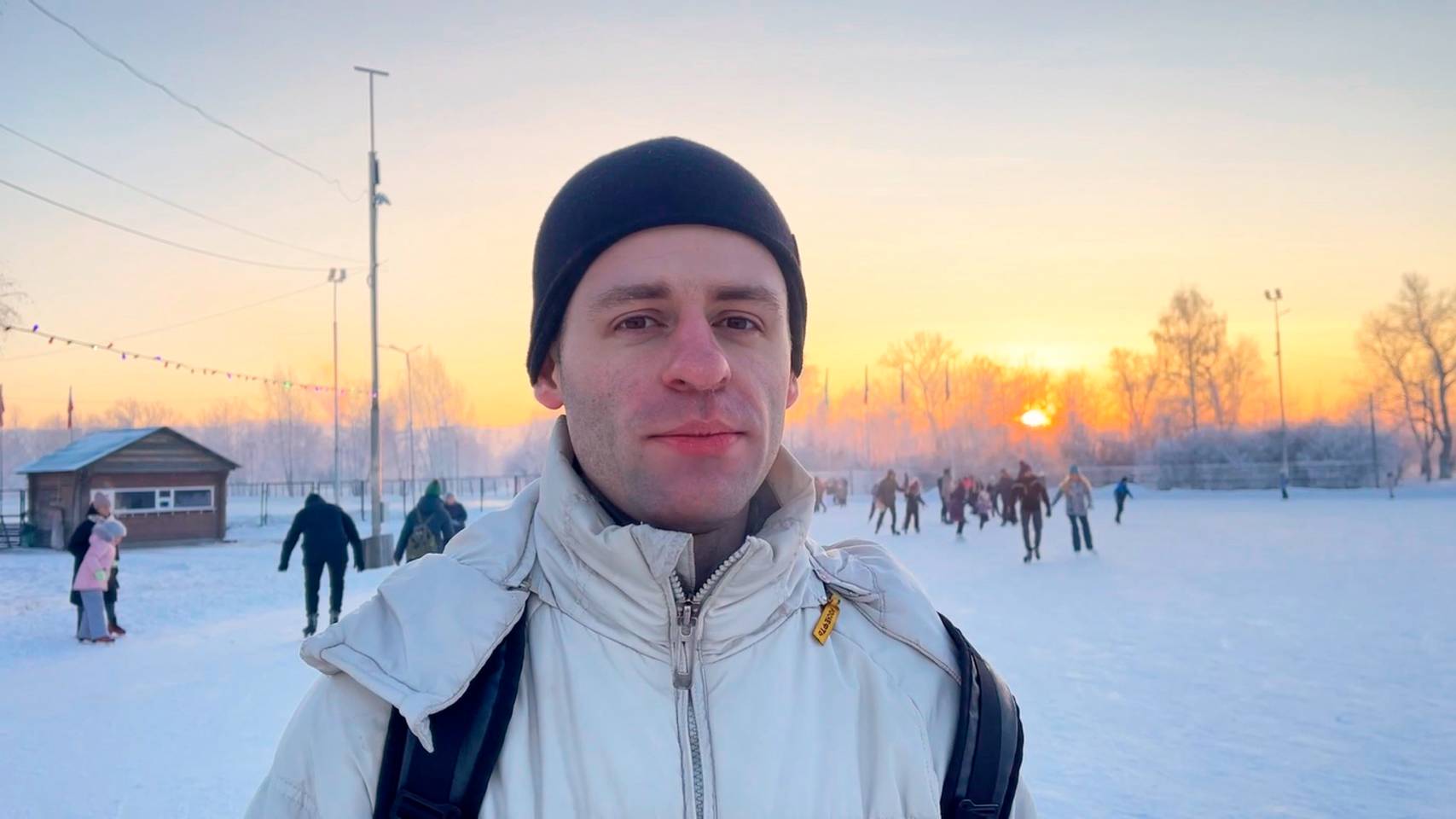 Обзор на каток на Острове Татышев смотреть онлайн