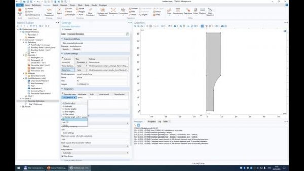 Решение обратных задач в COMSOL Multiphysics®
