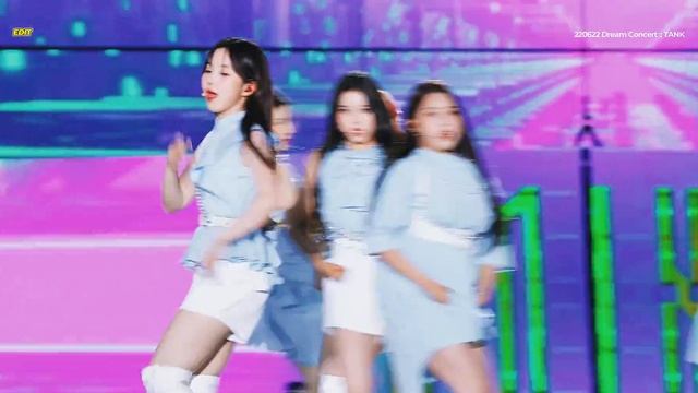 TANK(占) | 220618 NMIXX Haewon 엔믹스 해원 드림콘서트 Dream Concert 직캠 смотреть онлайн
