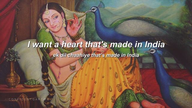 Alisha Chinai - Made In India (lyrics in english/hindi) 🇮🇳 смотреть онлайн