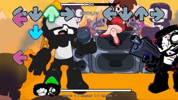 FNF Guns But Pibby Tankman VS HD Tankman Sing It (Guns Pibby Tankman Cover) | Corrupted Night MOD