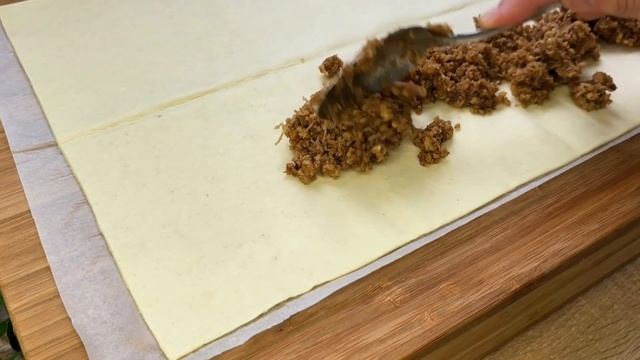 Ein neues Rezept mit Blätterteig und Apfel - Einfach, schnell, lecker смотреть онлайн