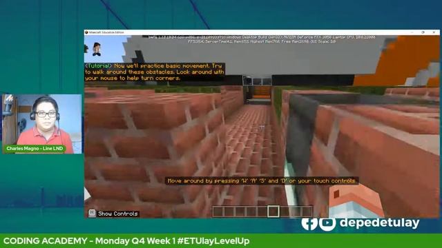 Coding Academy - Monday Q4 Week 1 #ETUlayLevelUp смотреть онлайн