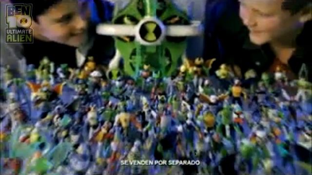Ben 10 Commercial's 30 minutes Compilation (Bandai & Playmates figures) - EN, ES, FR смотреть онлайн