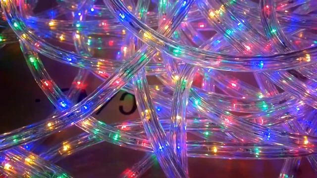 (Direct Factory) LED Rope Light 11/13mm diameter, 12V/24V/110V/220V 36 LEDs/M 50/100 M/Reel RGBY смотреть онлайн