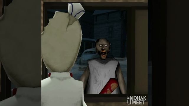 Granny Loves Rod Ice Cream 😂 HORROR GAME GRANNY 2 : GRANNY COMEDY || MOHAK MEET #Shorts смотреть онлайн