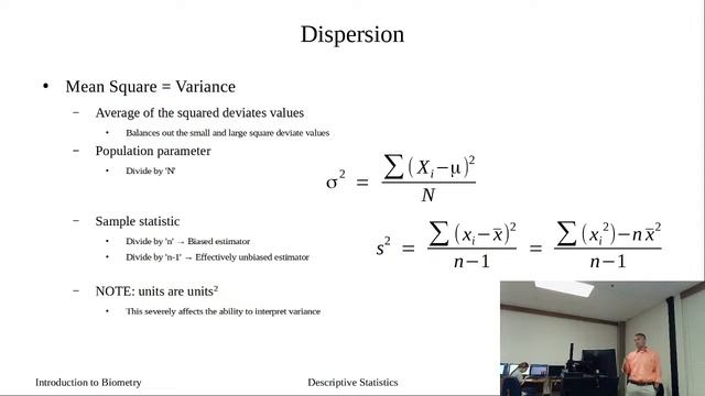 Measures of Dispersion смотреть онлайн