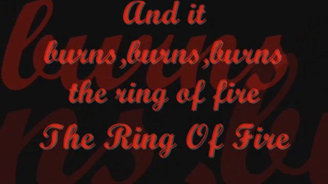 Ring of fire-Adam Lambert with lyrics смотреть онлайн