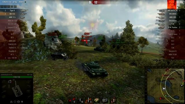 A useful 11,5k damage WZ 132 China Light Tank смотреть онлайн