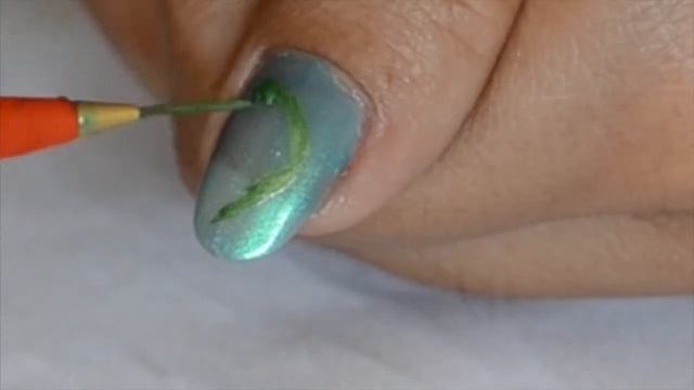 Tropical Flowers Nail Design / Pink Floral Nail Art смотреть онлайн