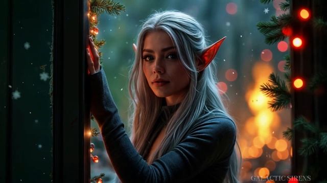 Atmospheric Progressive Christmas Music - A Christmas Tale   Sci-Fi AI Cinematic Video