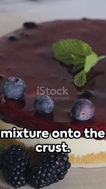 60-Second Vegan Blueberry Cheesecake Delight! #ai #highprotein #cheesecake #recipe #shorts смотреть онлайн
