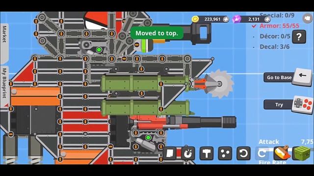 Super Tank Rumble Creations - TMO 3000 - Monster Tank Boss From Apocalypse Arena Level 3 смотреть онлайн