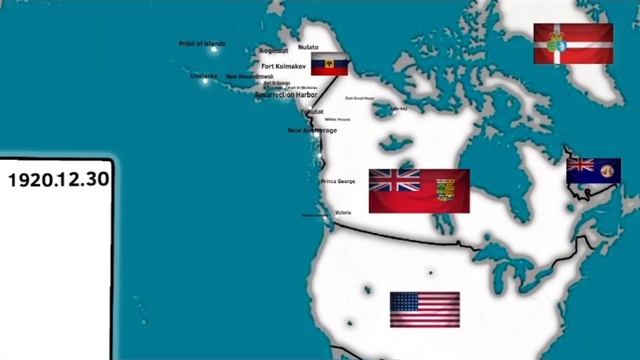 If Alaska Was Still Russian? (1919-2010) | Alternate History | FlipaClip Mapping смотреть онлайн