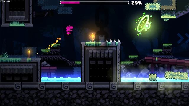 Geometry Dash Hellfire 1-57% смотреть онлайн