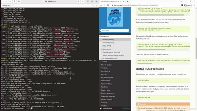 7 - Ubuntu Installing ROS2 Humble смотреть онлайн