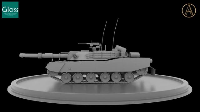 Tank K1A1 3D model | CG_Artist Akshay Kumar | Hard Surface смотреть онлайн