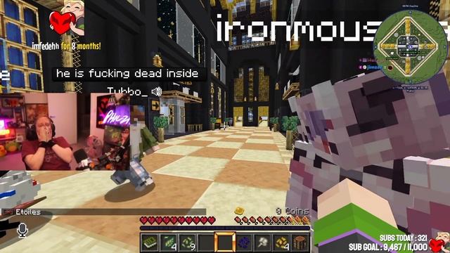 Philza Can't Stop Laughing After Seeing Etoiles Rage Quit In The Qsmp Minecraft смотреть онлайн