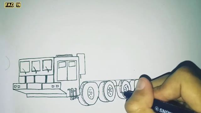 Simple, Menggambar Truk DongFeng/DF - 41 Angkut Nuklir, Senjata Pemusnah. Imbangi Amerika ?? смотреть онлайн