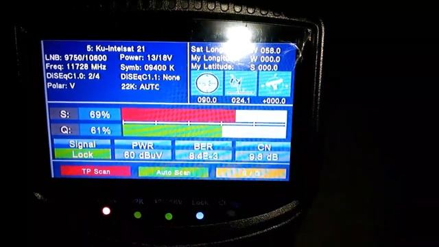 PORCENTAGEM DE (DB) SAT/ 58* ANTEN/DE 60 NORMAL(30/08/2019) смотреть онлайн
