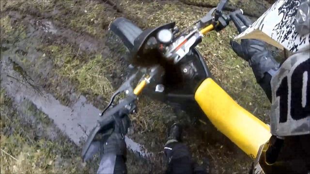 Yamaha DT125R/ Sachs zx 125 / the beginning 2016 [ Enduro, wheelies,fails an d fun ] [gopro] смотреть онлайн
