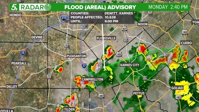 Rain radar lighting up south of San Antonio again смотреть онлайн
