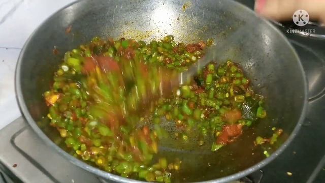 👌👌चमचमीत फरसबीची सुकी भाजी । 👌 Farasbi chi bhaji👌😋😋 смотреть онлайн