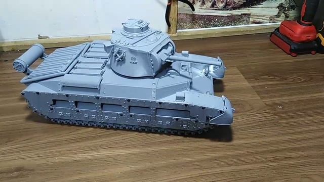 1/16 3d print tank rc Matilda II смотреть онлайн