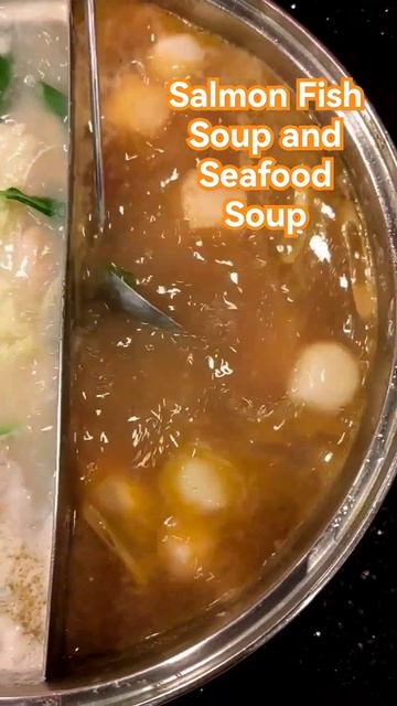 LET'S EAT SOUP WITH SALMON FISH AND SEA FOOD! #viral#soup#salmon смотреть онлайн