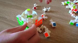 Механическая сборка кубика 5×5 | как собрать кубик Рубика 5×5 механически