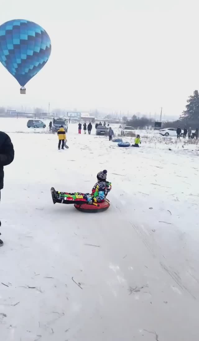 Январский морозный денёк. смотреть онлайн