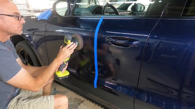 Ryobi One + 5" Variable Speed Dual Action Polisher! For The DIY Guy? Full Review! смотреть онлайн
