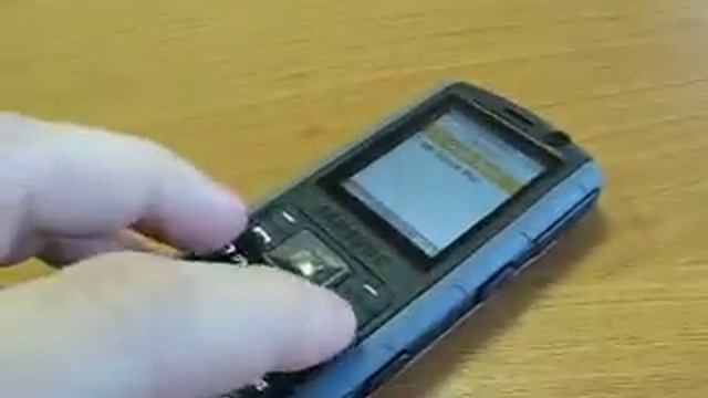 Защищенный мобильник Samsung B2700 смотреть онлайн