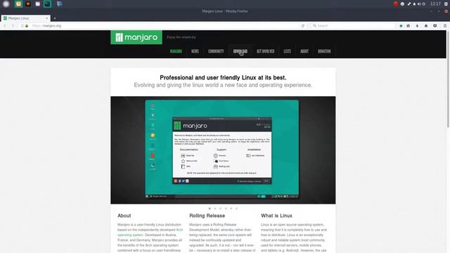 Manjaro Budgie 16.10 смотреть онлайн