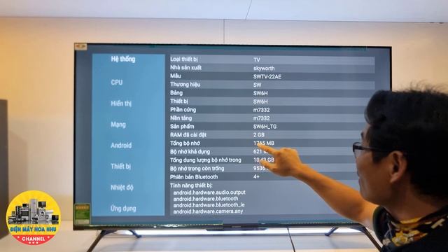 Mở hộp đánh giá google tv skyworth 50STE6800 смотреть онлайн