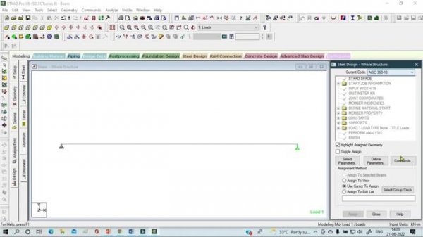 STAAD PRO Beginners Tutorial | Complete Project in STAAD PRO