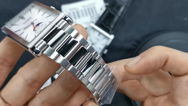 CASIO QUARTZ 50M MTP-M105D-7A Moon Phase 🌜🌝 朱仔推介平玩金石月相Hk498(鋼帶）Hk458(皮帶）⌚😎🌜🌛☎️9669 9429 朱仔熱線📞
