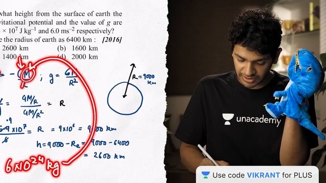 NEET All PYQs 07: Gravitation | Physics Endgame with Vikrant Kirar смотреть онлайн