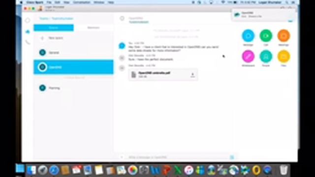 Cisco System Spark - File Sharing смотреть онлайн