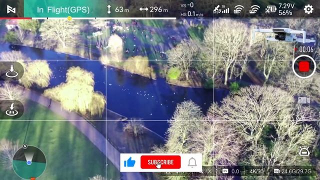 New Fimi Mini x8 Drone's Flight over Water Birds of Lake at Wardown Park Luton, Strong Wind Test! смотреть онлайн